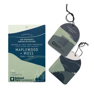 Parks Car Fragrance (2) - Smoky Mts  (Maplewood + Moss)