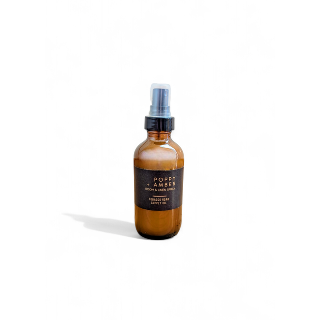 Tobacco Road Supply Company, LLC Room Spray 4 oz - Poppy + Amber