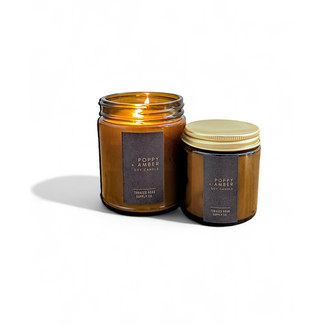 Tobacco Road Supply Company, LLC Jar Candle - 16 oz Poppy + Amber