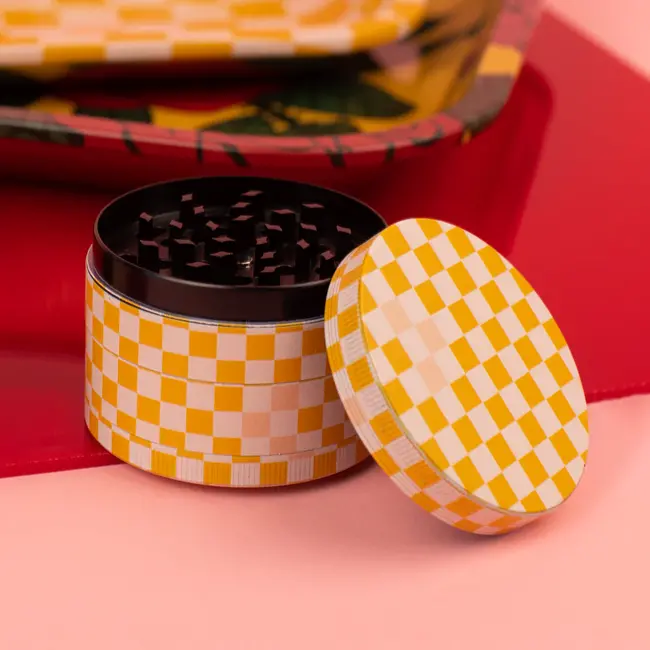 Yellow Checker Grinder
