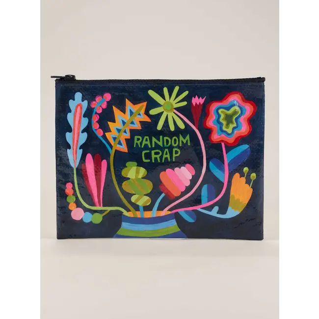 Zipper Pouch - Floral Random Crap