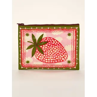Zipper Pouch - Strawberry Clouds