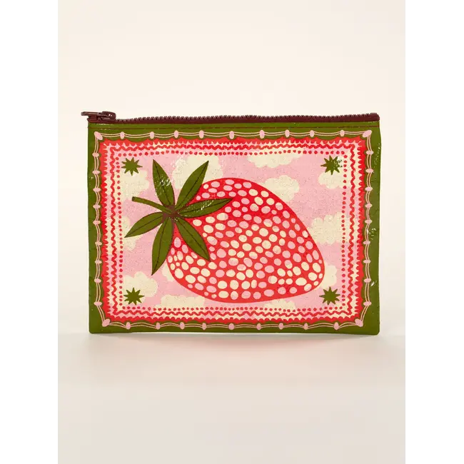 Zipper Pouch - Strawberry Clouds