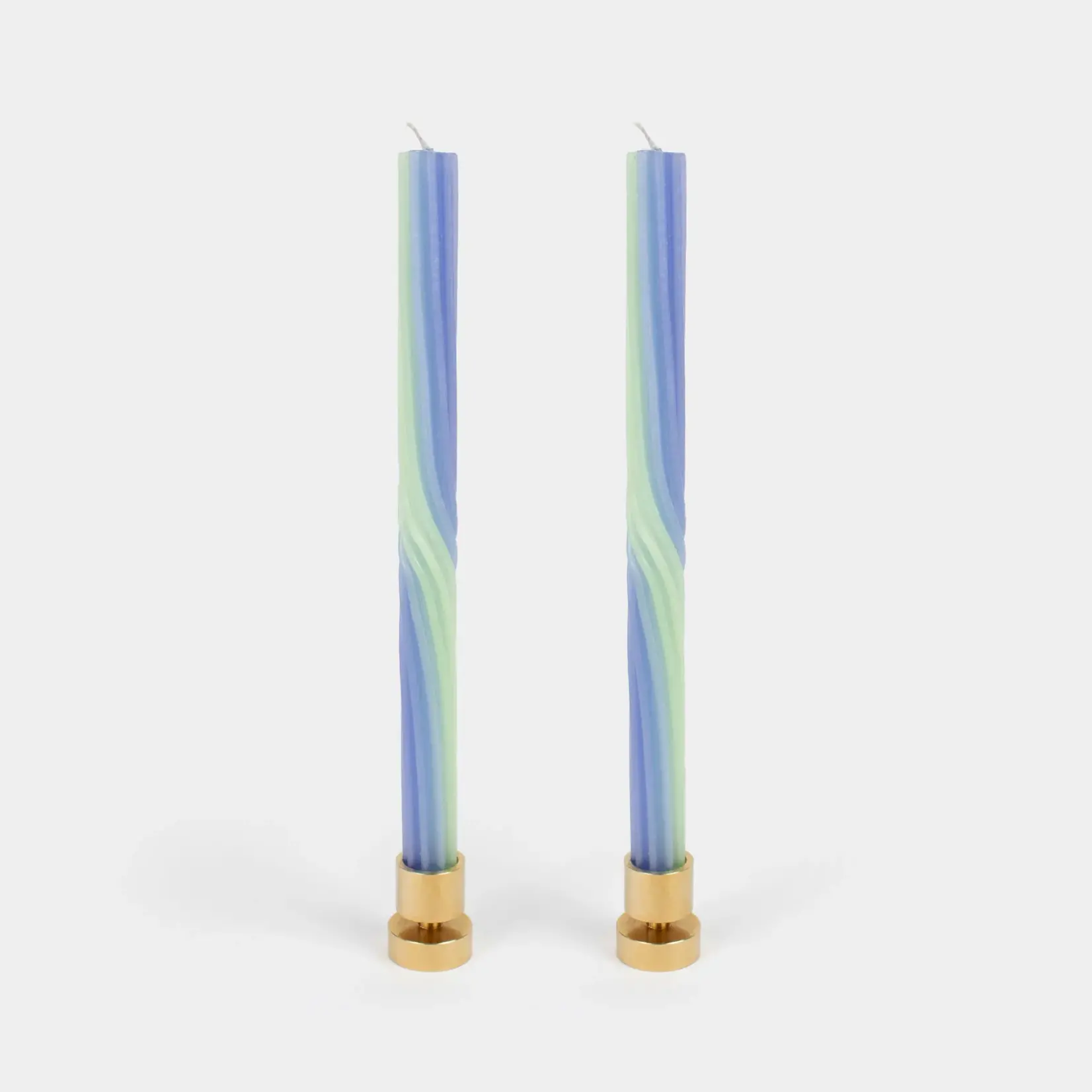 Pivot Candle Tapers - Lavender + Green