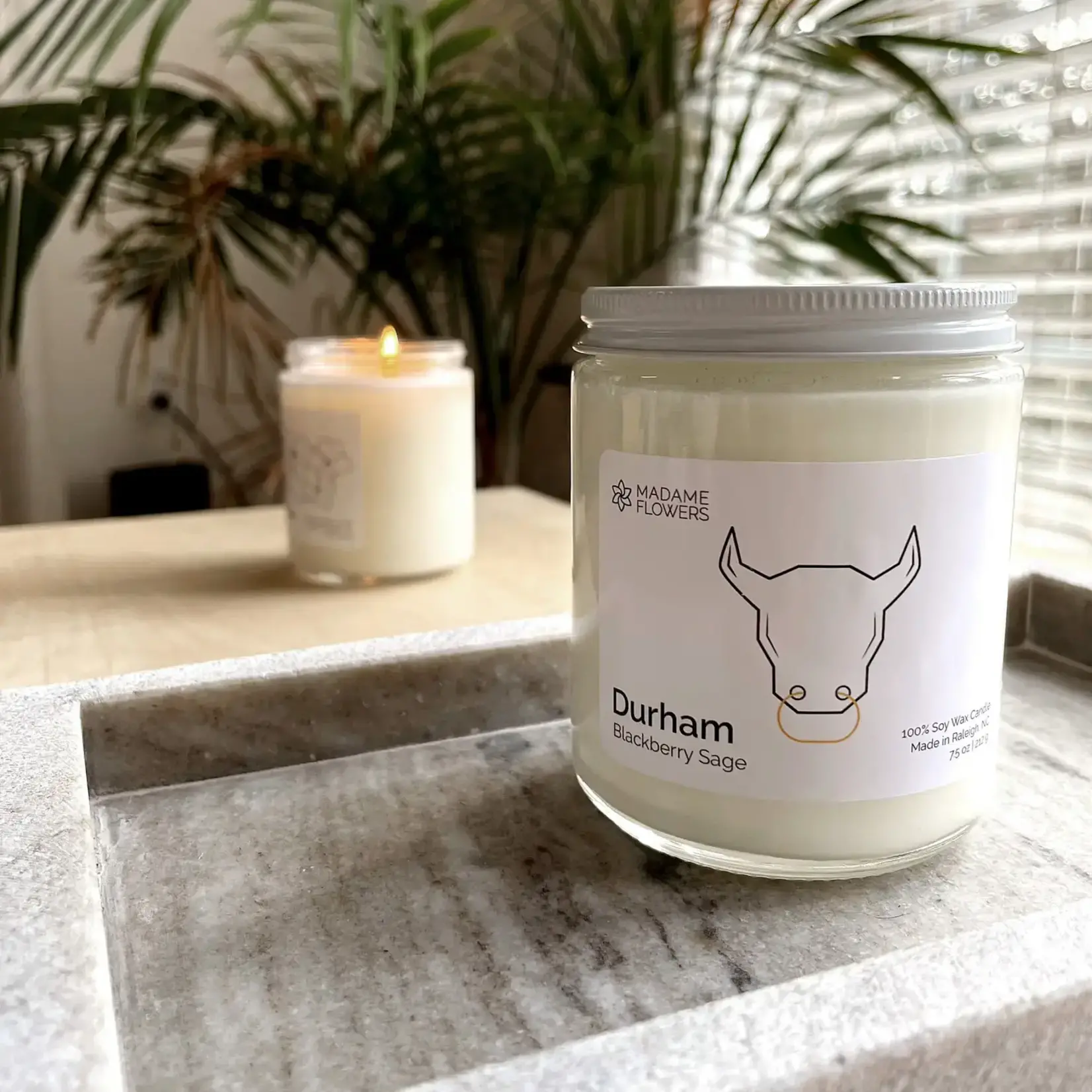 Scented Candle Durham - Blackberry + Sage