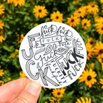Billie Claire Handmade LLC Cluster Fuck Sticker