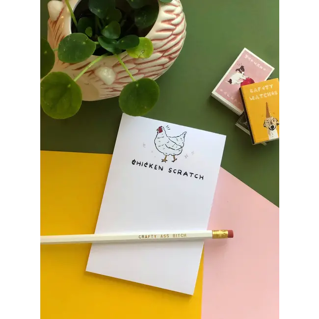 Emily Petrilla Illustrations Chicken Scratch Notepad