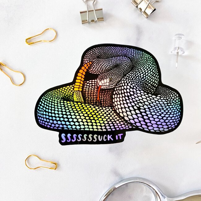 Billie Claire Handmade LLC Billie Claire Sticker - Sssuck It