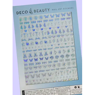 Nail Art Stickers -  Pretty Please