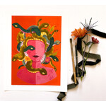 Marcy Parks Art Medusa Print 5x7 - Marcy Parks Art