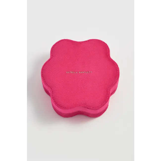 Wavy Jewelry Box - Pink Velvet