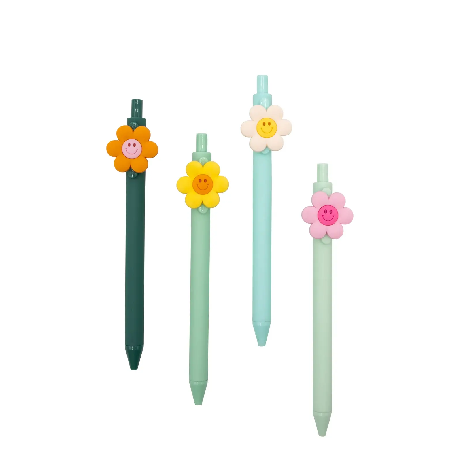 Flower Power Pens 4Pk