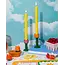 Candle Holder Set (2) - Flowers