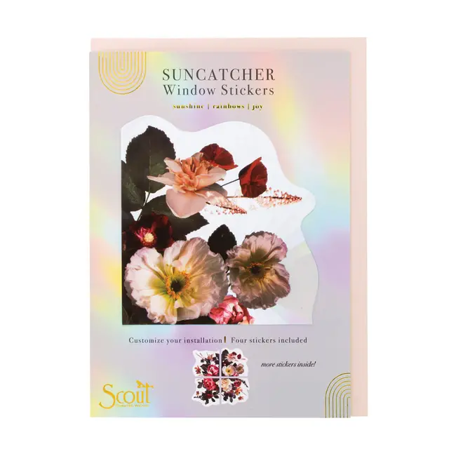 Suncatcher Sticker - Flower Bouquet