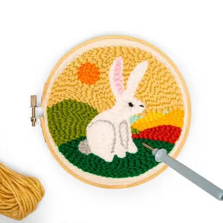 Punch Needle Kit - Hare