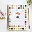 Watercolor Workbook: Bouquets