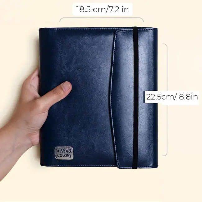 Viviva A5 Travel Paint Kit Vegan Leather