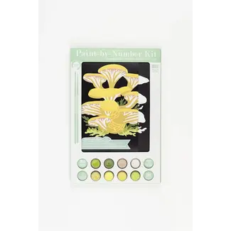 Paint By Numbers Kit - Golden Oyster Mushrooms