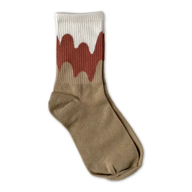 Wave Socks - Sienna