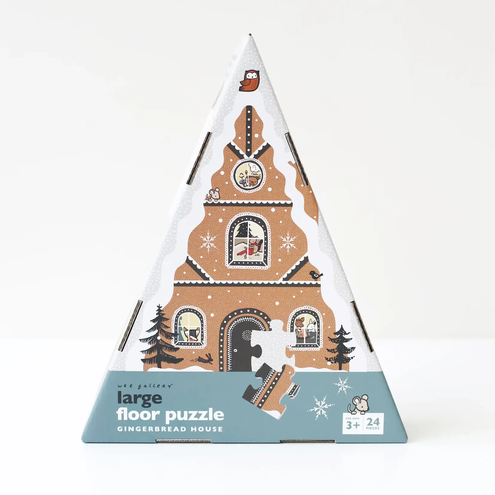 Gingerbread House Floor Puzzle - 24 Piece