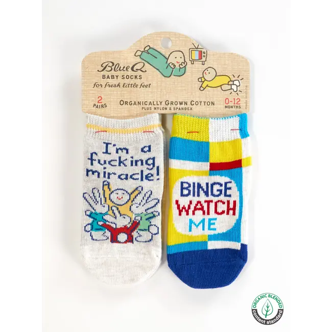 Baby Socks - I'm A Fucking Miracle!/ Binge Watch Me