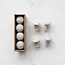 Unscented Mushroom-Shaped Candle Set (4)