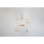 Wood Fish Mobile/Wall Hanging