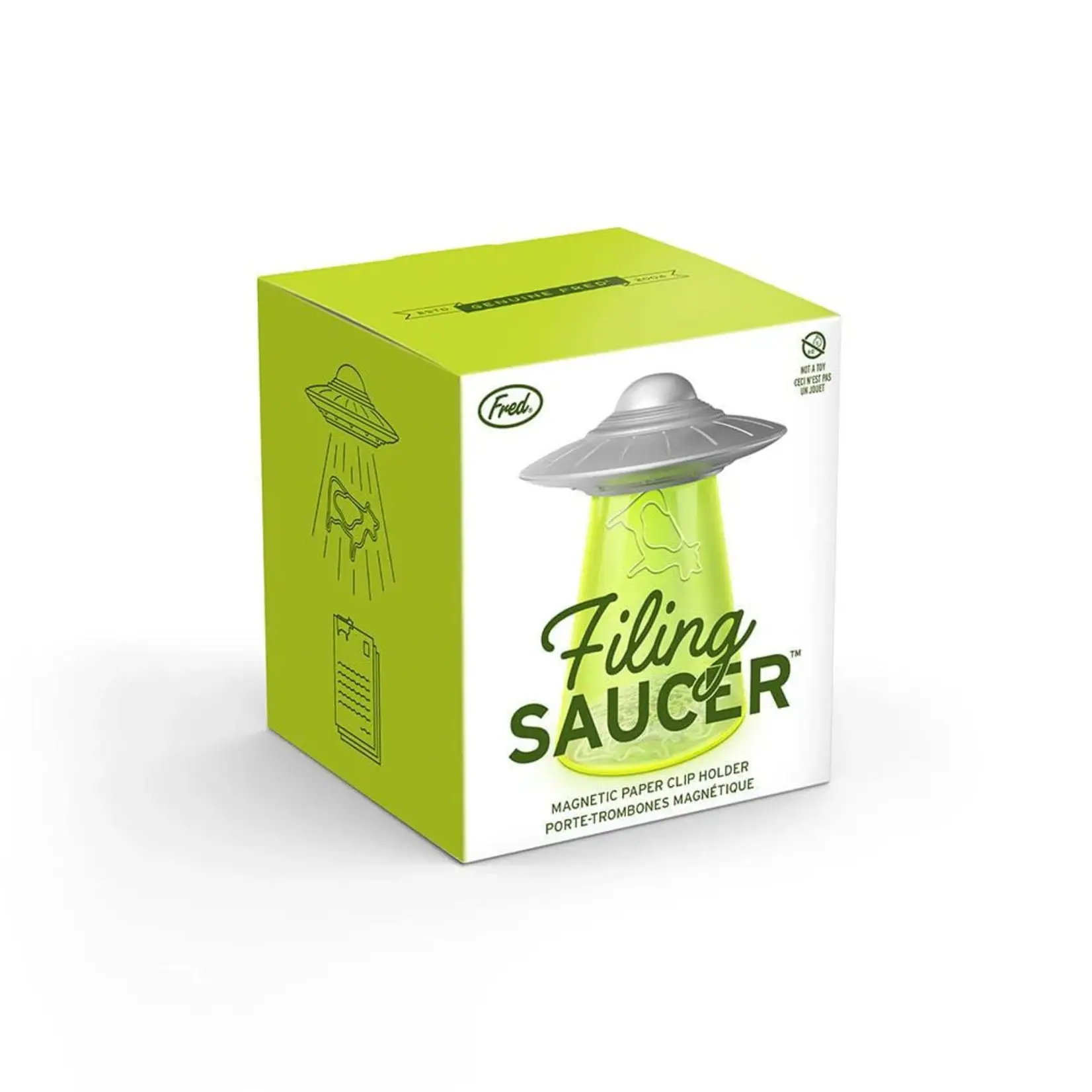 Filing Saucer - Cow Clips + Holder