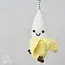 Crochet Kit Bag Hanger - Banana