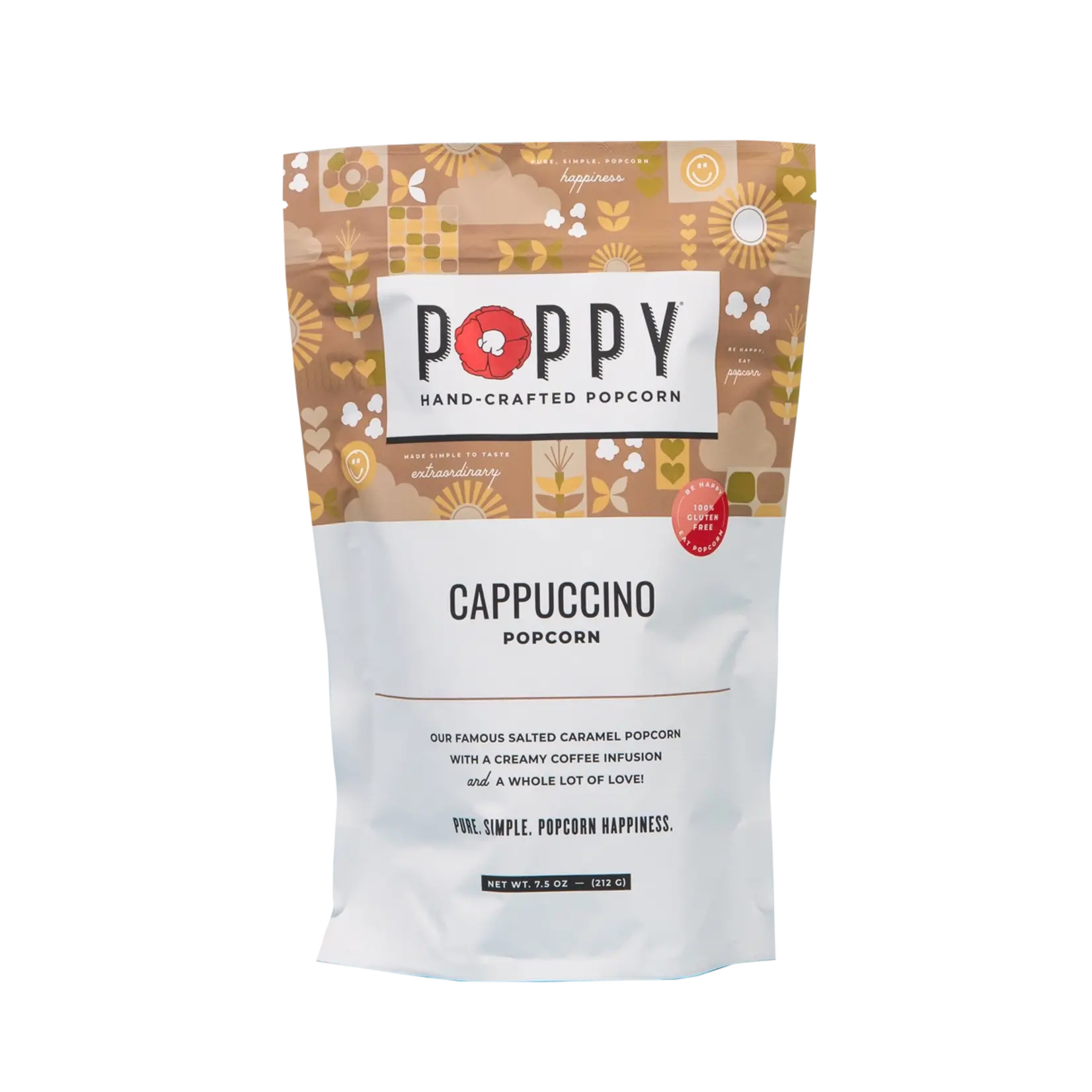 Poppy Handcrafted Popcorn Popcorn - Cappuccino