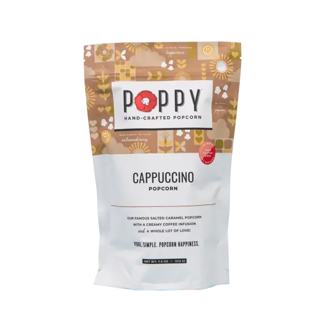 Poppy Handcrafted Popcorn Poppy Popcorn - Cappuccino