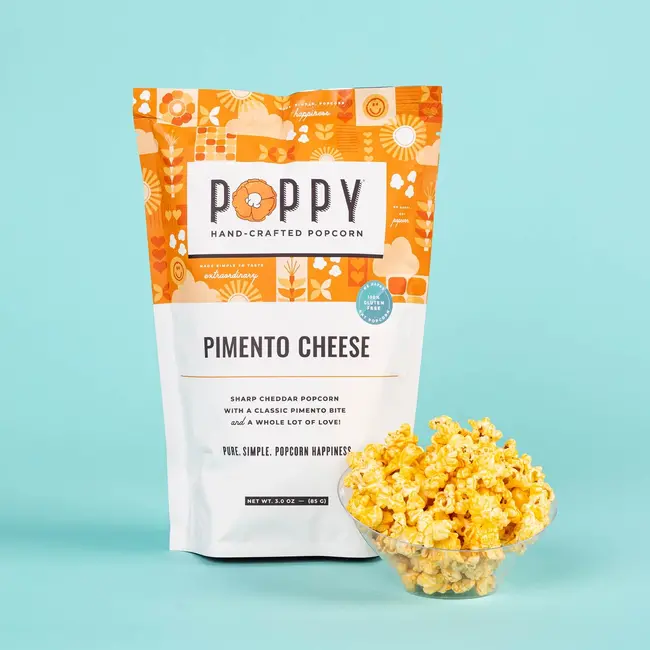 Poppy Handcrafted Popcorn Poppy Popcorn - Pimento Cheese
