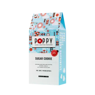 Poppy Handcrafted Popcorn Poppy Popcorn - Sugar Cookie Carton