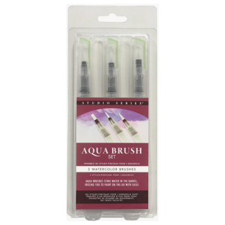 Studio Series Aqua Brushes (Set of 3)