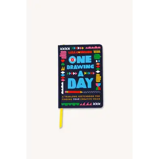 One Drawing a Day - Journal w/ Prompts