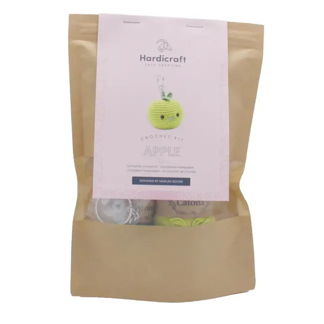 Crochet Kit Bag Hanger - Apple