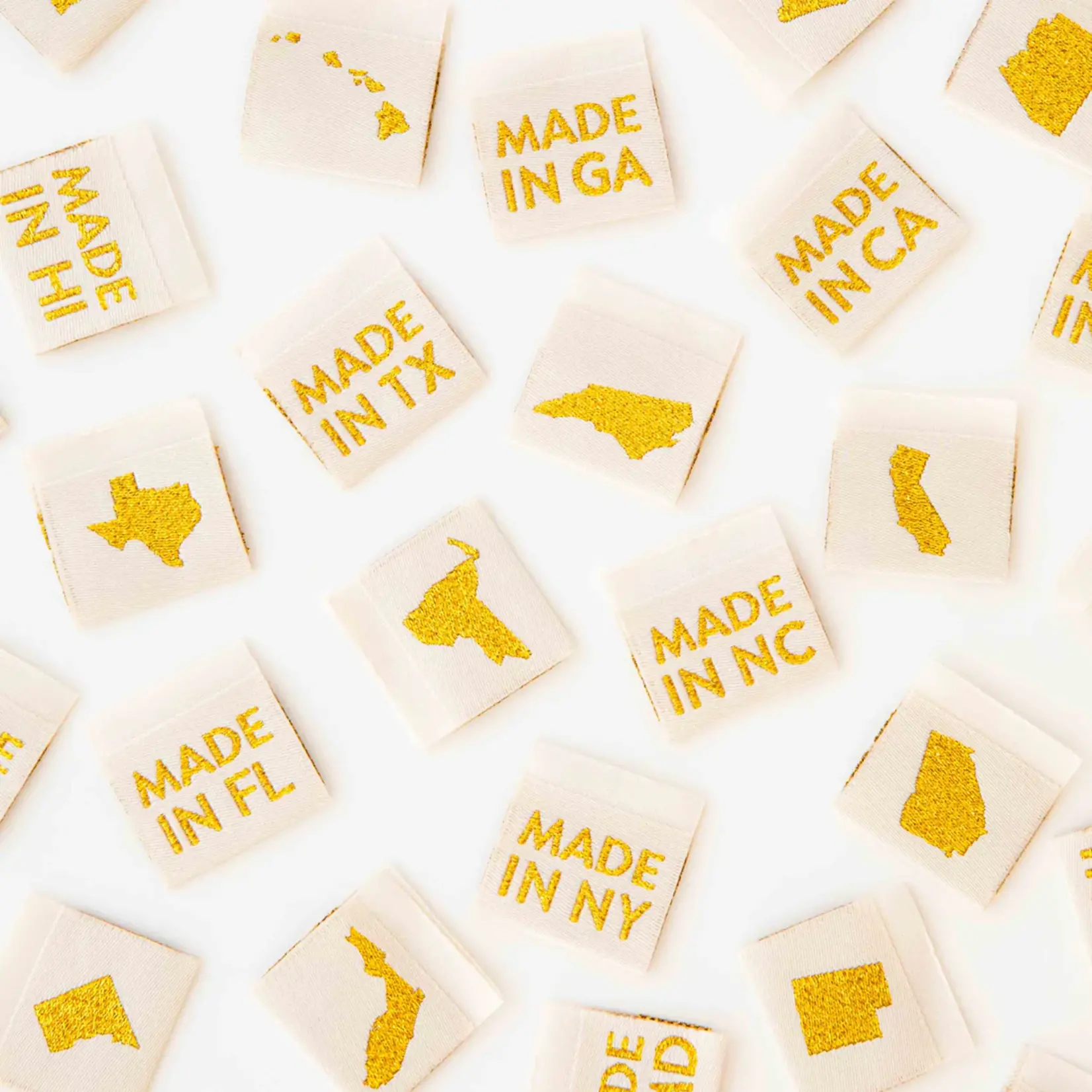 Woven Label Tags - Made in NC