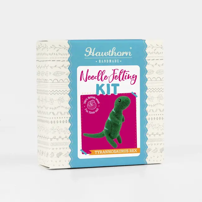 Needle Felting Kit - T-Rex