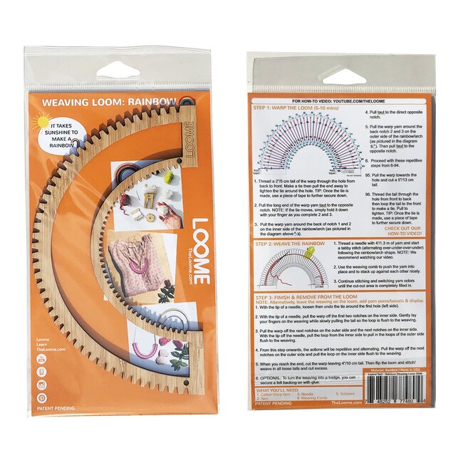 Loome Yarn Craft Tool - Rainbow / Arch