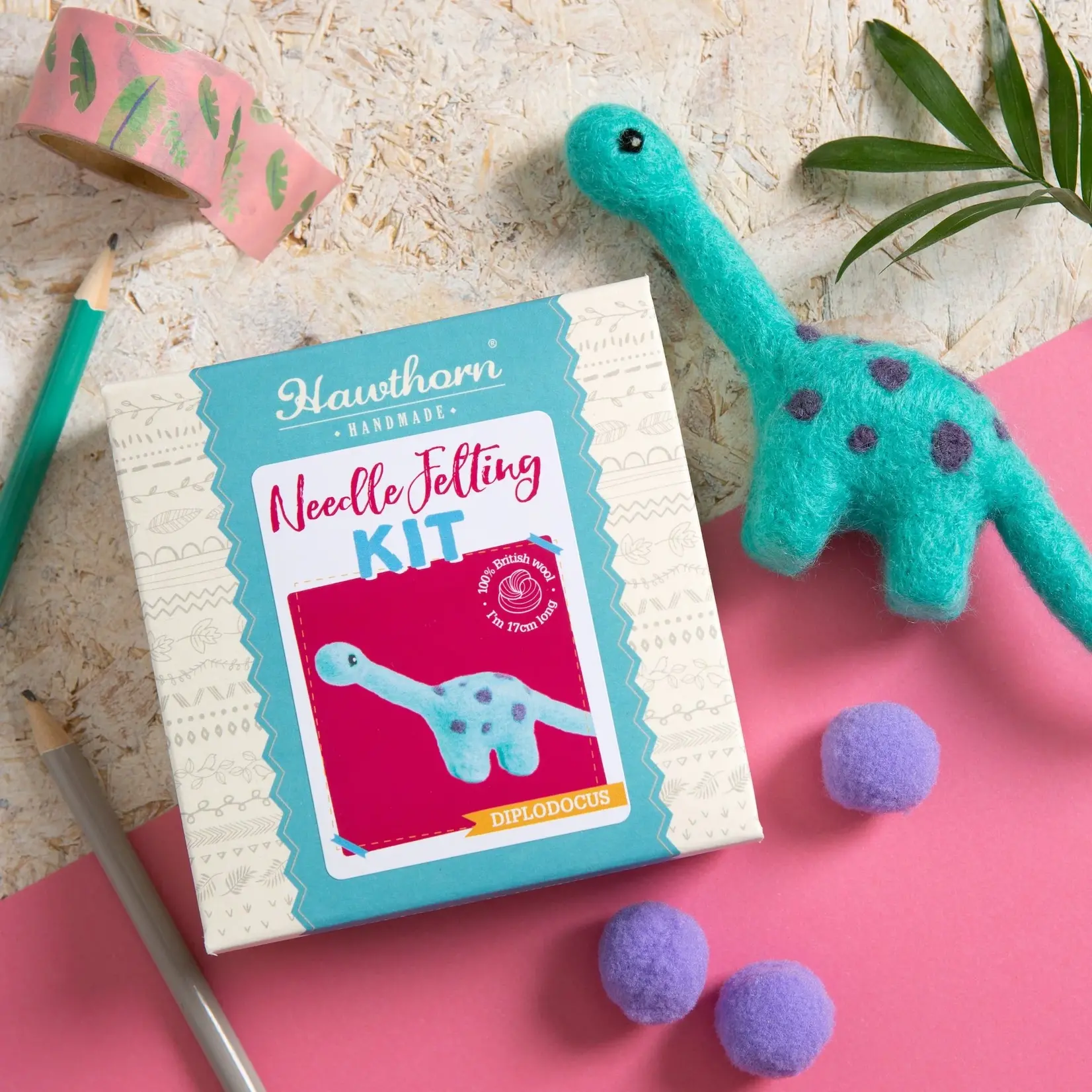 Needle Felting Kit - Diplodocus