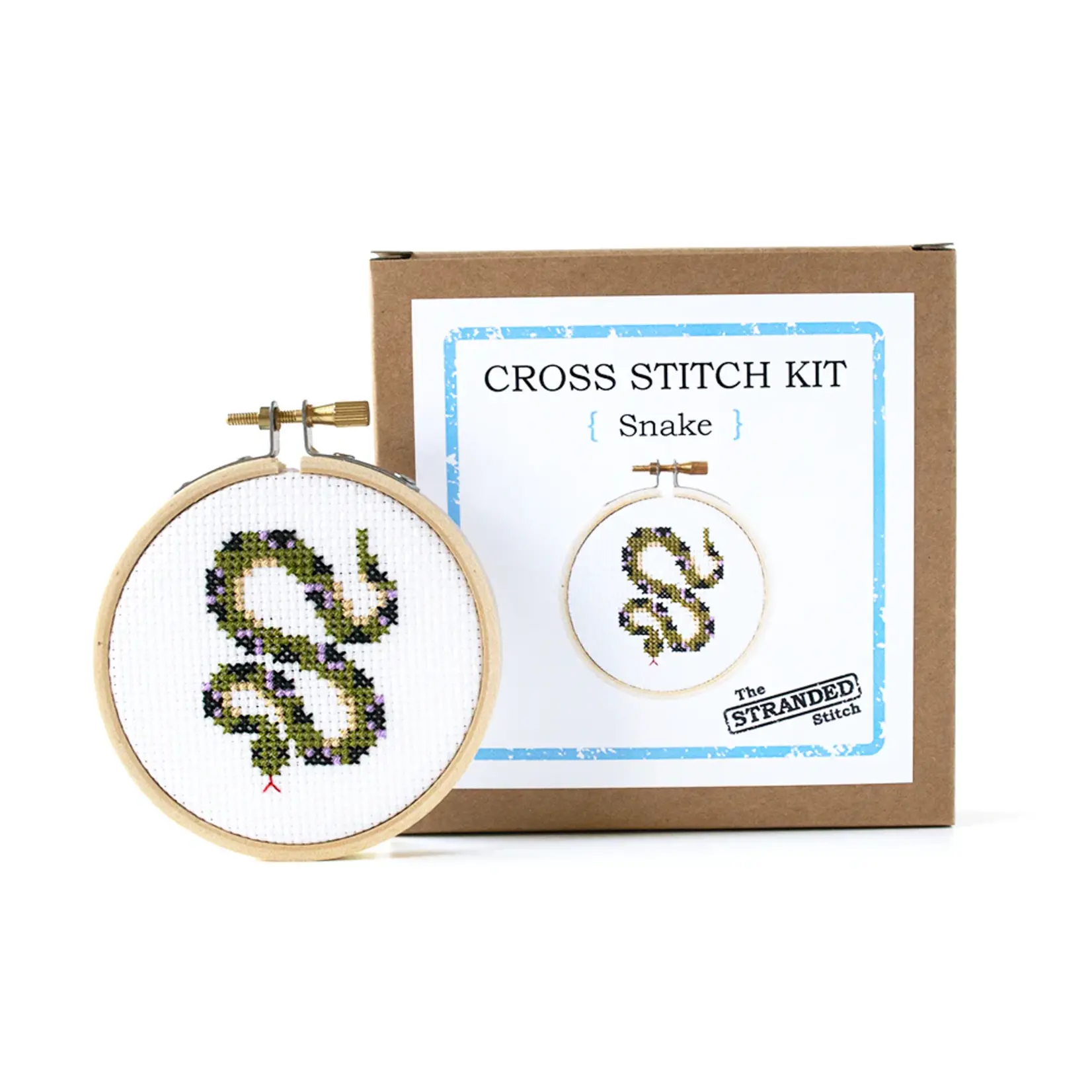 Mini Cross Stitch Kit - Snake