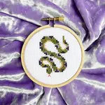 Mini Cross Stitch Kit - Snake
