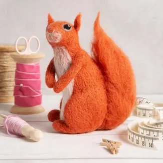Needle Felting Kit - Red Squirrel