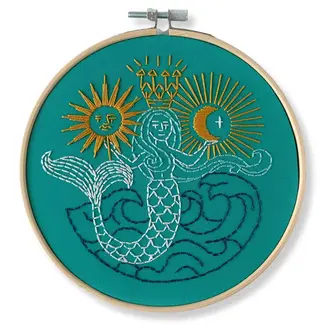 Rikrack Embroidery Kit - Mermaid