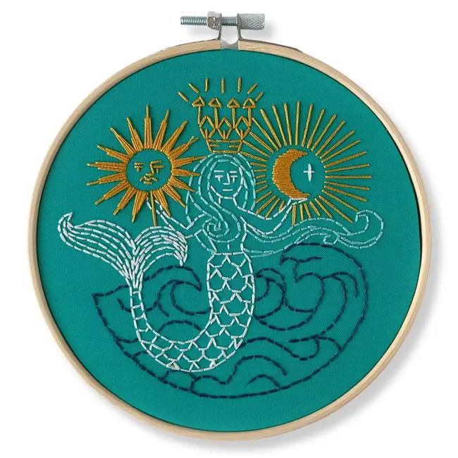 Rikrack Embroidery Kit - Mermaid
