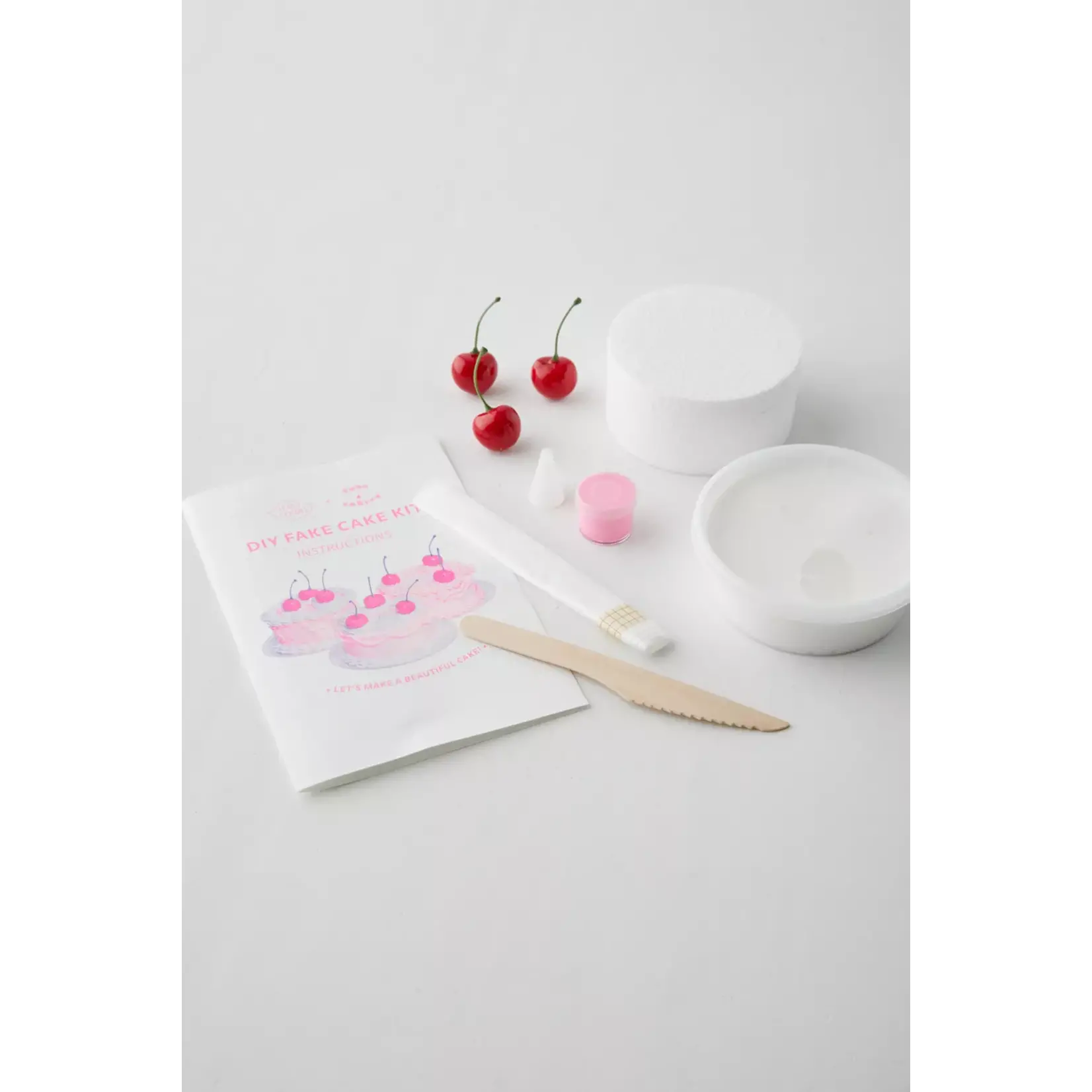 Fake Cake DIY Craft Kit - Pink