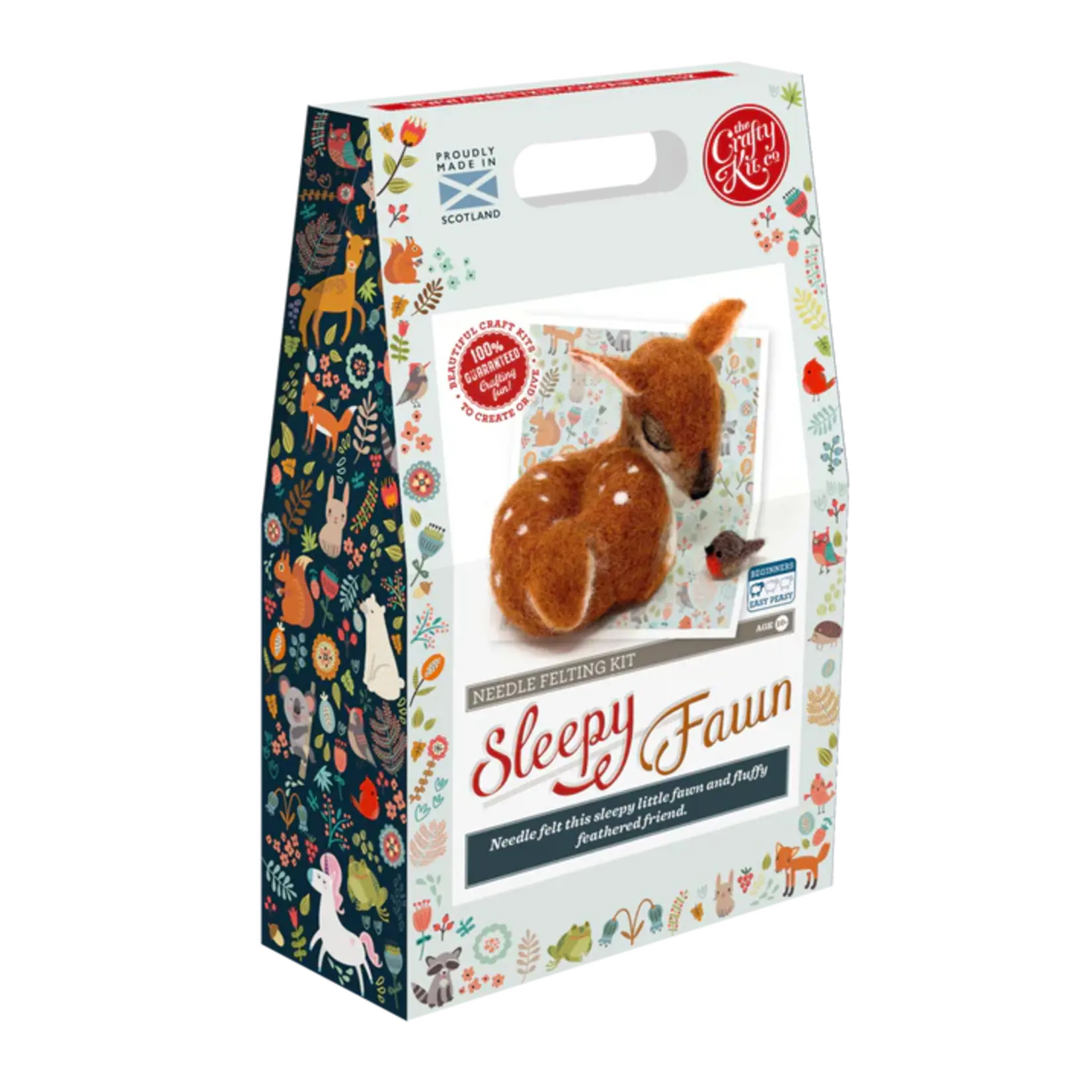 Needle Felting Kit - Sleepy Fawn
