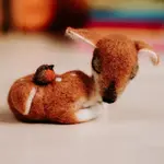 Needle Felting Kit - Sleepy Fawn