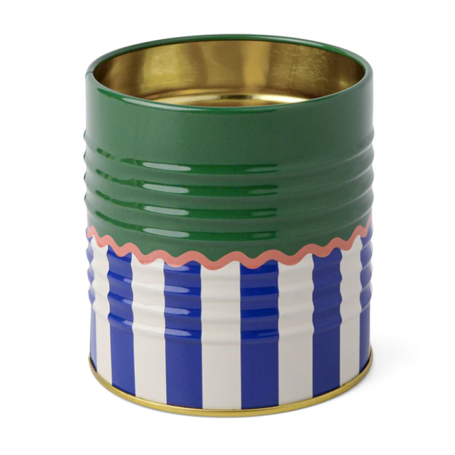 A Dopo Storage Tin -  Solid & Striped