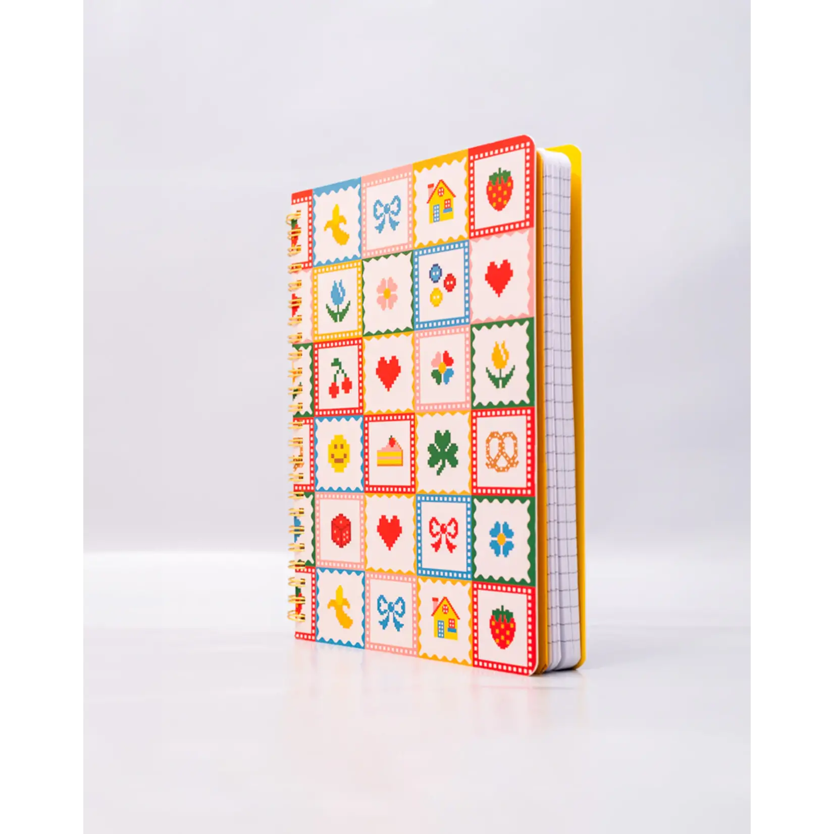 Rough Draft Mini Notebook - Quilt